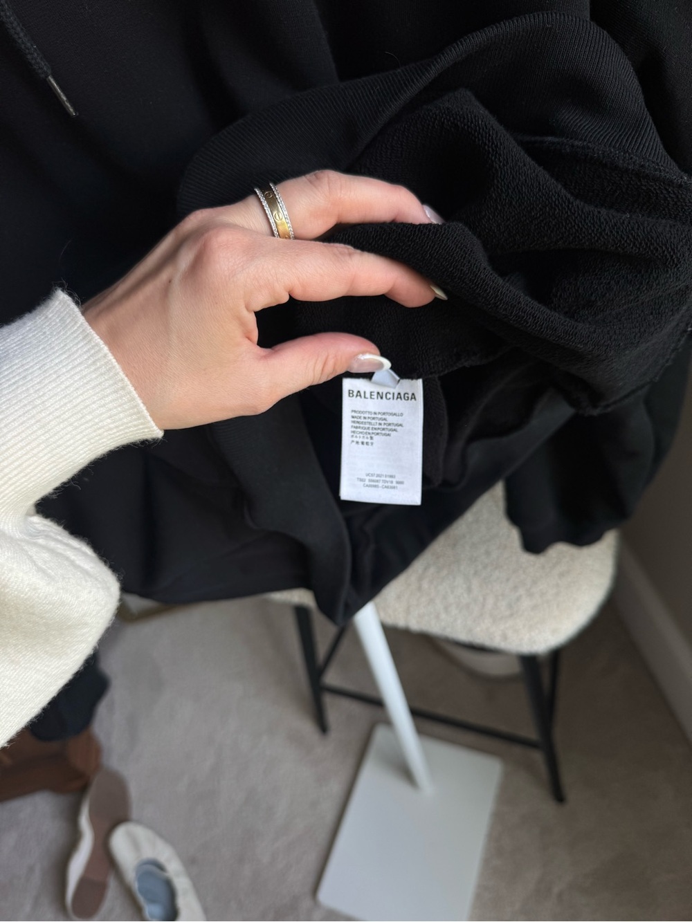 Balenciaga Political Campaign Hooded Sweatshirt - Picture 6 of 7